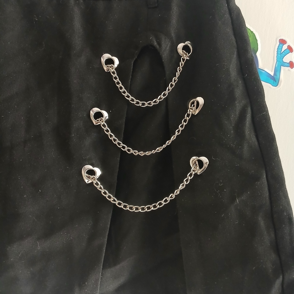 Hot Topic Chain Skirt - Picture 3 of 4